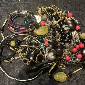 Jewelry Lot #110
As-is treasures from storage. 
Unmarked and wearable